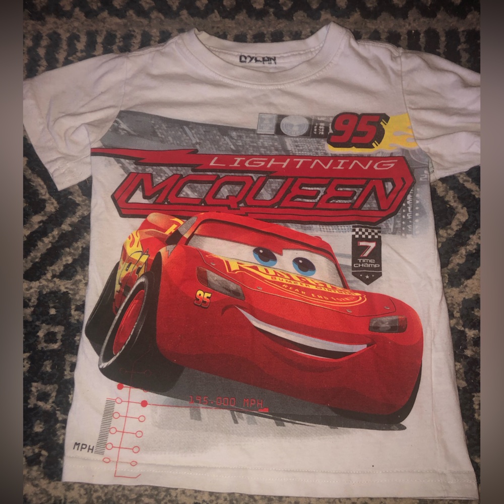 Cars Lightning McQueen shirt